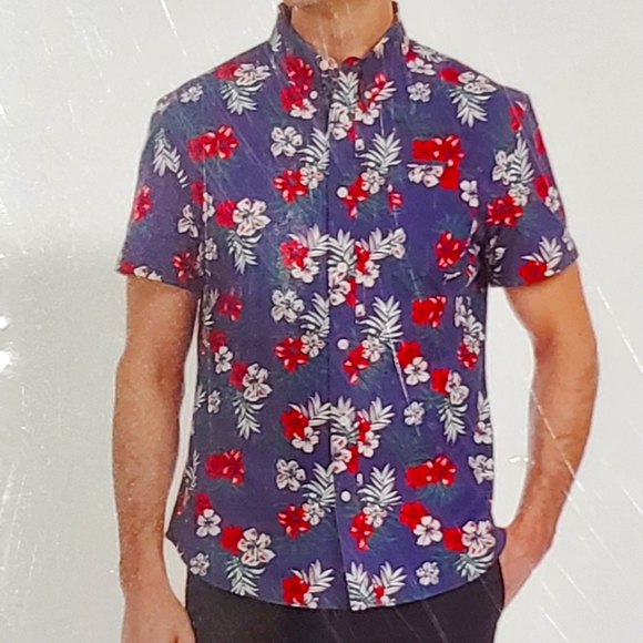 Jachs NY floral button down shirt - Picture 1 of 3